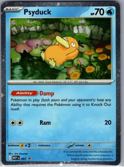 Psyduck MEP 007 ME: Mega Evolution Promo - Pokemon Card - NM - Image 1