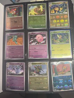 White Flare Black Bolt Poke Ball Reverse Holo Lot of 57 Cards English - NM/M - Image 1