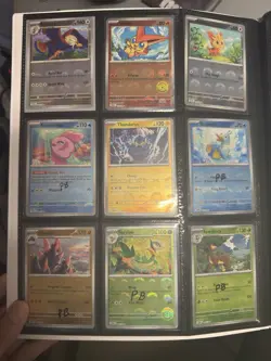 White Flare Black Bolt Poke Ball Reverse Holo Lot of 57 Cards English - NM/M - Image 4