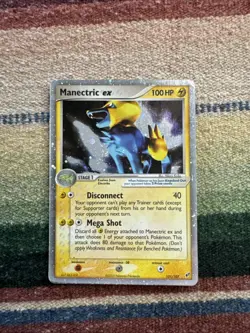 Pokemon Card - Manectric ex Deoxys 101/107 Ultra Rare - Image 1