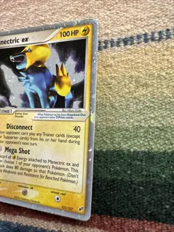 Pokemon Card - Manectric ex Deoxys 101/107 Ultra Rare - Image 3