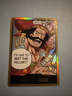 One Piece Gol.D.Roger GOLD DON!! Card (OP-13) English - Image 1