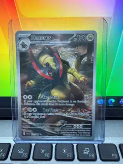 Haxorus Black Bolt Illustration Rare Pokemon Card 147/086 - Image 1