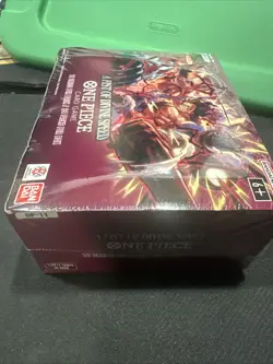 ONE PIECE CARD GAME: A FIST OF DIVINE SPEED OP11 Booster Sealed Light Box Damage - Image 4