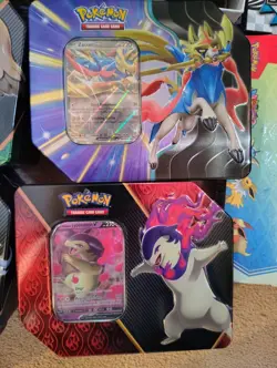 Pokemon TCG Lot (10 Promo Cards, 10 Tins, 2 Posters) NO BOOSTER PACKS - Image 3