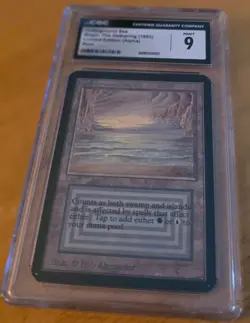 Magic: the Gathering ALPHA Underground Sea Dual Land CGC GRADED 9! - Image 1