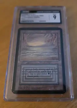 Magic: the Gathering ALPHA Underground Sea Dual Land CGC GRADED 9! - Image 2