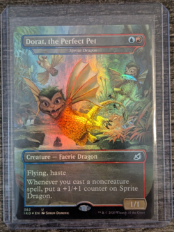 MTG: Dorat, the Perfect Pet (Ikoria: Lair of Behemoths)(FOIL UNCOMMON) - Image 1
