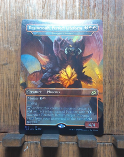 MTG Destoroyah, Perfect Lifeform (BORDERLESS FOIL) Ikoria: Lair of Behemoths NM. - Image 2