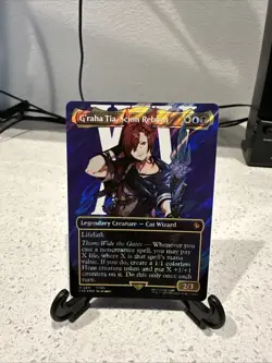 G'raha Tia, Scion Reborn - Surge Foil - Borderless - Commander - Final Fantasy - Image 1
