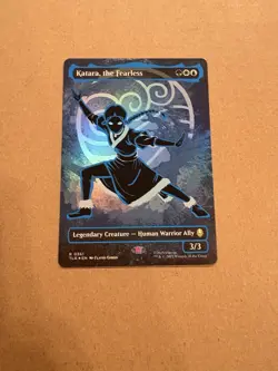 Katara, the Fearless (Borderless) (Neon Ink Foil) Avatar The Last Airbender Foil - Image 1