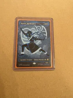 Katara, the Fearless (Borderless) (Neon Ink Foil) Avatar The Last Airbender Foil - Image 2