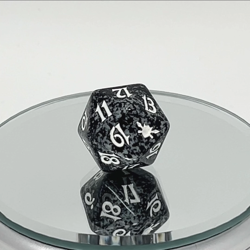Magic the Gathering: Legions Spindown D20 Life Counter Die Black - Image 2
