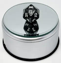 Magic the Gathering: Onslaught Spindown D20 Life Counter Die Black - Image 1