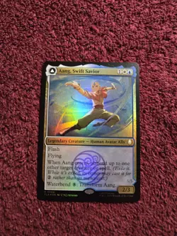 MTG Aang Swift Savior 0204 Foil Avatar The Last Air Bender - Image 1