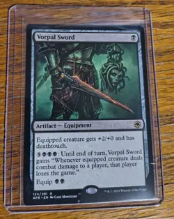 MTG Vorpal Sword Adventures in the Forgotten Realms LP X1 - Image 1