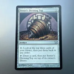 MTG Magic The Gathering Sensei's Divining Top Champions of Kamigawa Regular - Image 1