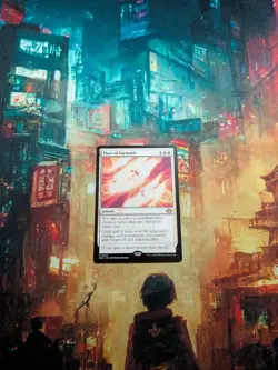 MTG Flare of Fortitude Modern Horizons 3 Regular NM R 0026 NM - Image 1
