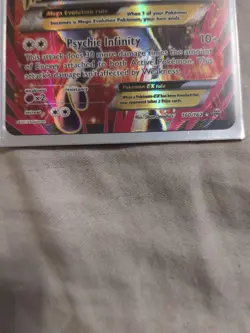 Pokemon TCG XY: Breakthrough M Mewtwo EX Holo Ultra Rare 160/162 - Image 2