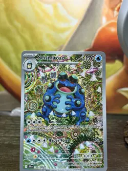 Pokemon TCG Seismitoad Illustration Rare Black Bolt 105/086 English - Image 3