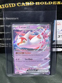 Latias Ex 076/191 SV: Surging Sparks Double Rare Holo Pokemon TCG - Image 1