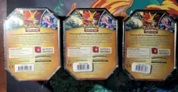 Pokemon 2014 Kalos Power Tin Trio Factory Sealed ( Greninja EX - Delphox EX ) - Image 2