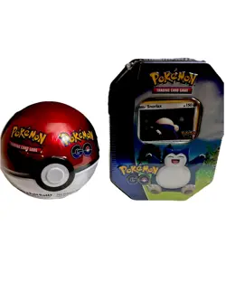 Pokemon Go Tin & Poke Ball - New - Factory Sealed - See Description - Image 1