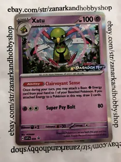 Pokemon Xatu SVP 059 Black Star Promo LP** - Image 1
