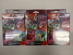 Pokemon - Sword & Shield - Fusion Strike - 3 Packs Hanger Boxes - Image 1