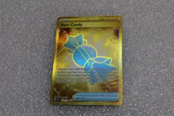 Rare Candy 256/198 Pokemon Scarlet & Violet Base Set Hyper Rare Gold Holo NM - Image 2