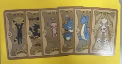 Lot Of 6 Custom Made Non-TCG Pokemon Tarot Cards. - Image 1