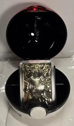 1999 Poliwhirl Pokemon Limited Edition 23k Gold Plated With COA MINT - Image 1