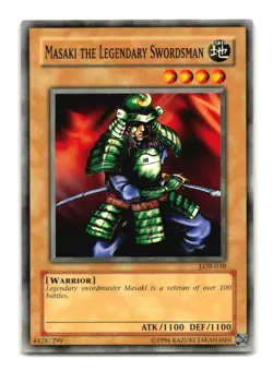 Masaki the Legendary Swordsman - LOB-038 - YuGiOh-LP - Image 1
