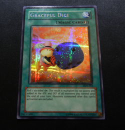 🧙🏼 1996 Yu-Gi-Oh! | GRACEFUL DICE EDS-002 | Secret Rare | Never Played - Image 5