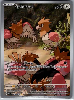 Spearow 151/132 ME01: Mega Evolution - Pokemon Card - NM - Image 1
