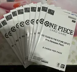 One Piece Card Game 500 Years in the Future (OP-07) Pre-Release Pack x 10 - Image 1