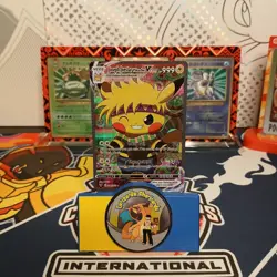 Joseph Joestar Pikachu | Radiant Cosplay Pikachu Pokemon Cards | #16 | Read Des. - Image 1