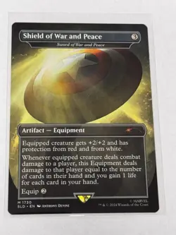 Shield of War and Peace - Sword of War and Peace Marvel Secret Lair #1730 - Image 1