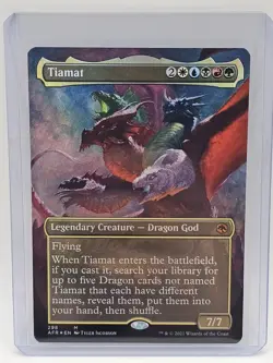 Tiamat (Borderless) - Adventures in the Forgotten Realms (AFR 298) *FOIL* - Image 1