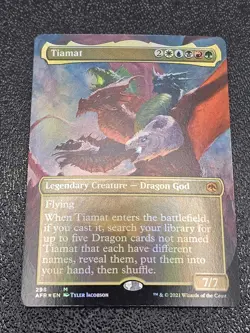 Tiamat (Borderless) - Adventures in the Forgotten Realms (AFR 298) *FOIL* - Image 2