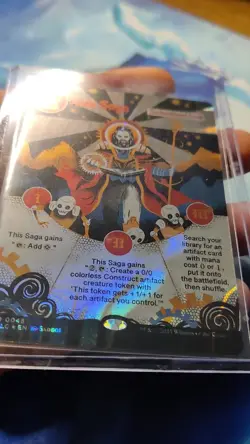 Urza's Saga Halo Foil NM SLC Secret Lair Countdown Kit Encyclopedia MTG - Image 2