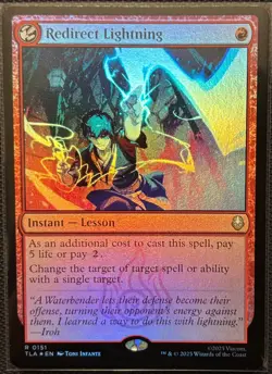 MTG Avatar: The Last Airbender Redirect Lightning Foil (Rare) - Image 1