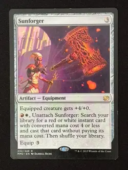 1x MTG Sunforger - Modern Masters 2015 (MM2) #232 - Magic the Gathering - Image 1