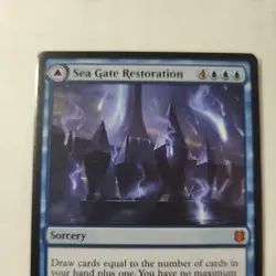 Sea Gate Restoration/Sea Gate, Reborn ZNR 076 Mythic Zendikar Rising Near Mint - Image 3