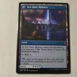 Sea Gate Restoration/Sea Gate, Reborn ZNR 076 Mythic Zendikar Rising Near Mint - Image 5