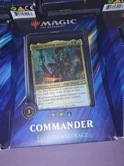 Magic: The Gathering Commander 2019 Faceless Menace Deck Sealed - Image 1