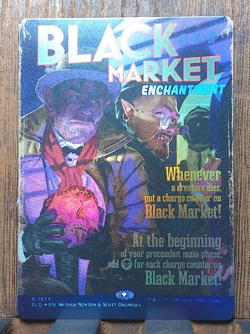 MTG❤ Black Market (Rainbow Foil) Secret Lair Drop NEAR MINT💕❤ - Image 1