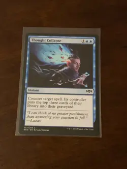 Magic the Gathering Ravnica Allegiance Thought Collapse - Image 1