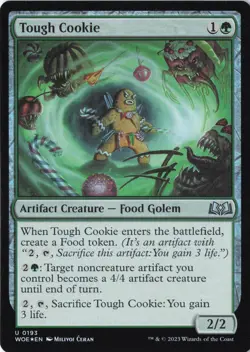 Tough Cookie U Wilds of Eldraine 193 NM Foil - Image 1