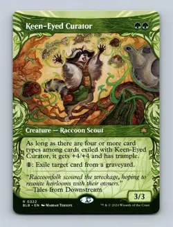 Keen-Eyed Curator (Showcase) Bloomburrow Non-Foil MTG NM - Image 1